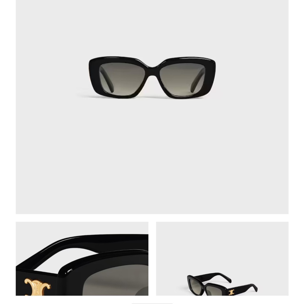 Celine Black Sunglasses - Picture 5 of 5